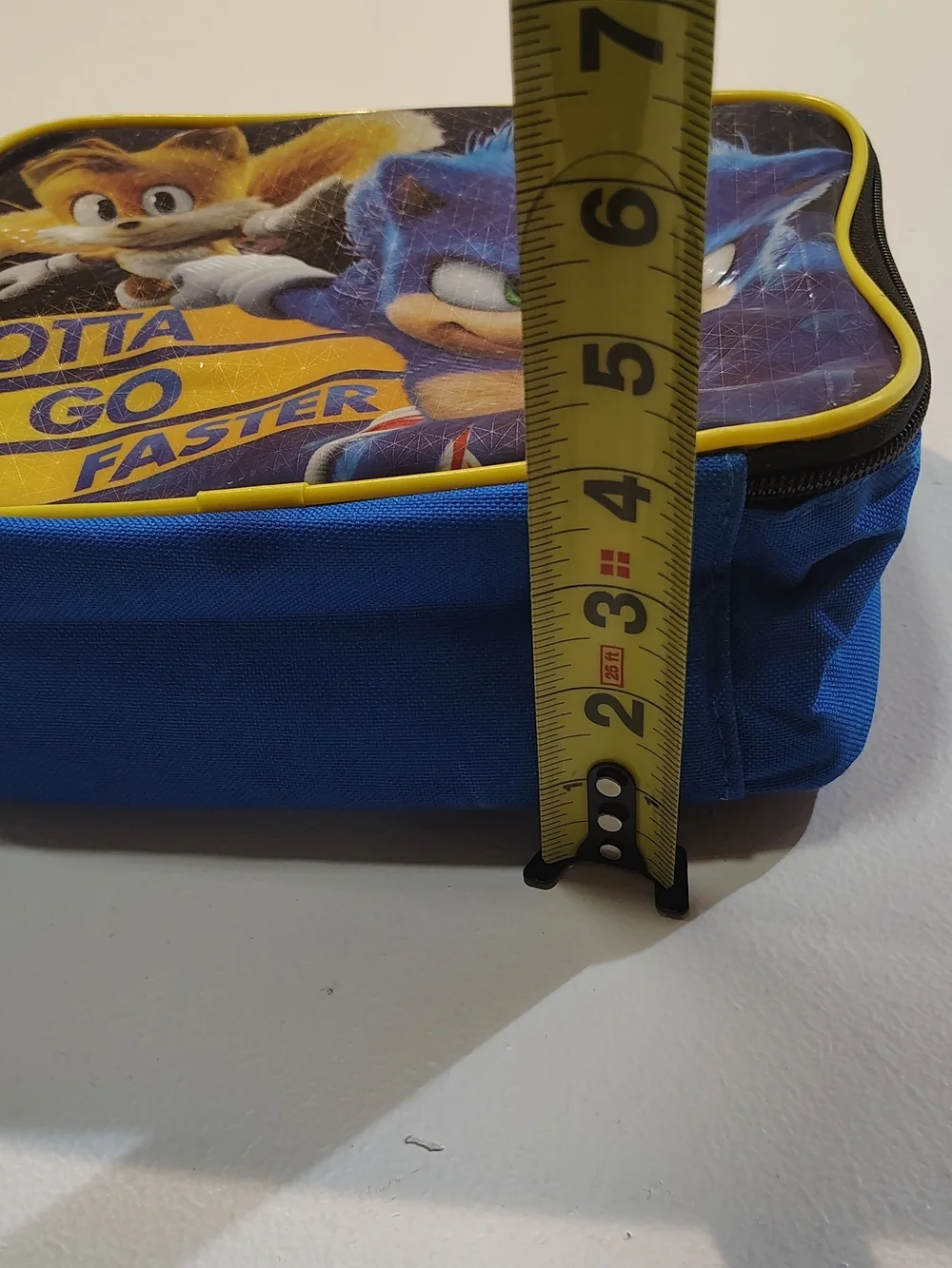 Sonic The Hedgehog Kids Lunch Bag - Blue / Yellow